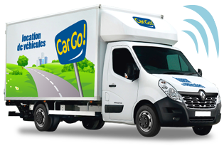 Car rental agency - CARGO DRIVE LILLE - 20 to 23 m<sup>3</sup> Connect