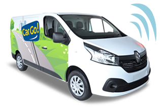 Car rental agency - CARGO DRIVE AEROPORT BASTIA PORETTA - 4 to 6 m<sup>3</sup> Connect